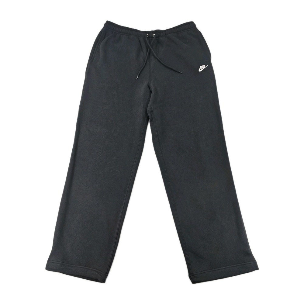 NEW Nike Men's Club fleece Black bungee Sweatpants Large Reg joggers IF0488-010